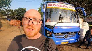 I Spent 24 HOURS onboard an Indian Bus