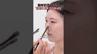 매부리코 중간 끊는 쉐딩 하셨던 분들? #매부리코 #쉐딩 #브러쉬