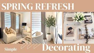 Spring Decorate with Me 2025|Living Room|Entryway| Dining Room