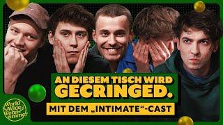 An diesem Tisch wird GECRINGED! (mit dem INTIMATE-Cast)