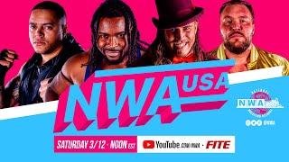 NWA USA S1E10 | Mims v Diante! Magic Jake Dumas v AJ Cazana!
