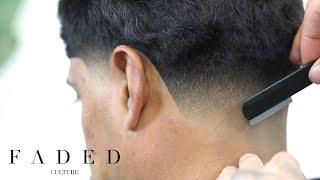 BARBER TUTORIAL, LOW TAPER FADE HAIRCUT, FOR BEGINNERS!