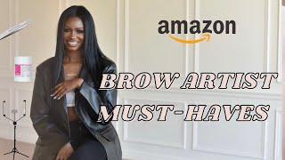 BEST BEGINNER BROW ARTIST MUST HAVES | 10 AMAZON FAVORITES