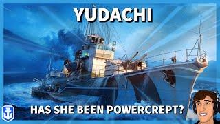 Yudachi in 2023, She's Back for GXP in World of Warships Legends 4K