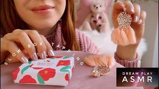 ASMR Slow Tapping on jewellery boxes from happiness boutique | Dream Play ASMR