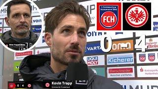 Kevin Trapp Dino Toppmoller Interview Nach Dem Spiel FC Heidenheim 0 vs 4 Frankfurt 01/12/2024