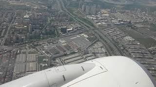 Turkish airlines-737-900-from Istanbul to Valencia-over beautiful Istanbul-04.05.18