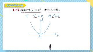 高中数学题解析：求函数零点个数，掌握思路轻松求解。