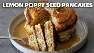 How to Make Lemon Poppy Seed Pancakes | Food Wishes