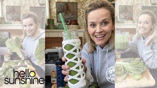 Reese Witherspoon's favorite green smoothie recipe courtesy of Kerry Washington