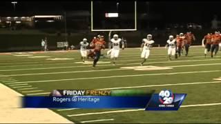 Friday Frenzy Oct 2: Rogers Mounties vs Heritage War Eagles