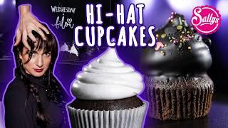 Elas Wednesday Geburtstags Party / Oreo Hi-Hat Cupcakes / Lamington Naked Cake / softe Cookies