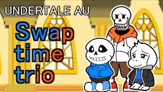 【UNDERTALE AU】Paper Swap time trio【ペーパーマリオ風】