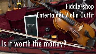 Fiddlershop The Entertainer Violin Outfit Unboxing and Review