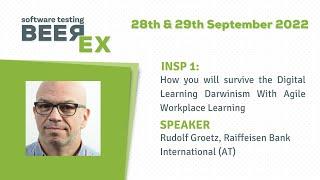 INSP1: How you will survive the Digital Learning Darwinism With Agile Workplace Learning