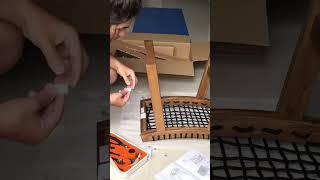 Time-Lapse Installing Ikea Ikea STACKHOLMEN Outdoor Stool#shorts