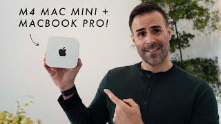 M4 Mac Mini & MacBook Pro Hands-on // Small Size, Massive Performance!