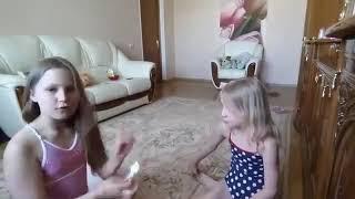 Girls Gymnastics My GirlfriendsKatya and‍Dasha -Stretching, Flexibility atHome (image quality)