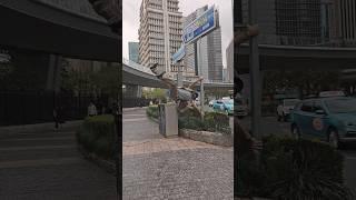 Human flag in Shanghai