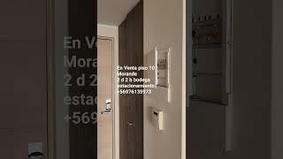 Departamento 2 dormitorios 2 baños (suite ) en piso 10 con bodega y estacionamiento.