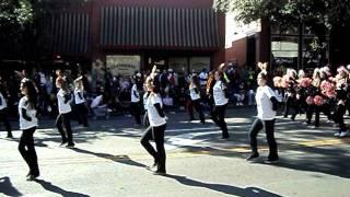 Los Gatos Holiday Parade 2011- Dance Team with Band and Cheer