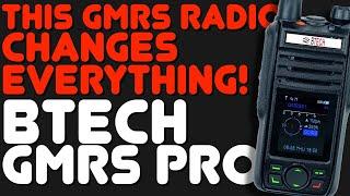 BTech GMRS Pro Review - Data Over GMRS, Bluetooth, GPS, & Compass! Full Review & Power Test