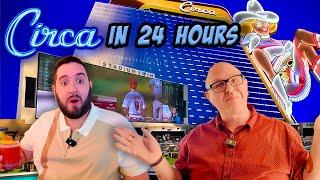 We were SHOCKED by Circa Resort & Casino!| 24 Hour Hotel Review| Downtown Las Vegas