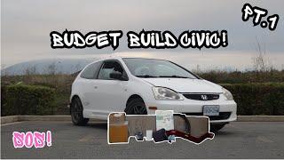 Budget Build Civic si! (intake and exhaust)