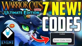 ️UPD!CODES️ WARRIOR CATS ROBLOX  CODES NOVEMBER 2024 - WARRIOR CATS CODES - CODE WARRIOR CATS