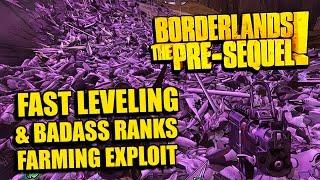 Borderlands: Presequel - CRAZY XP & Badass Rank Farming Exploit - BL's "LOOT CAVE"