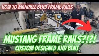 How to bend frame rails at Cornfield Customs