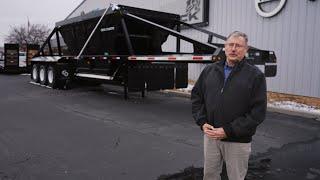 Kriete Pros: Cross Country Belly Dump Trailers