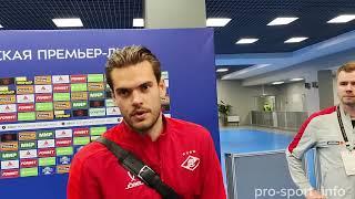 Акрон - Спартак. Спартаковский вратарь ПОМАЗУН о своём дебюте и голе в ближний угол
