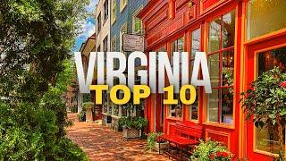 10 Best Places to Visit in VIRGINIA 2025 | US Travel Guide