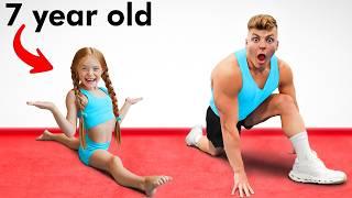 KID vs ADULT Extreme Gymnastics Challenge