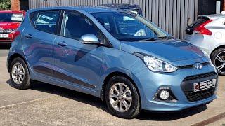 2015 (65) Hyundai I10 Premium 1.0 Auto 5Dr in Aqua Sparkling. 9k Miles. 8 Services. A/C. £9750