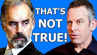 JORDAN PETERSON BUSTED BY SAM HARRIS AGAIN!?