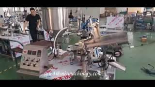 Small automatic tube filling and sealing machine idling steady testing in long time