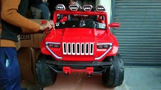 Battery operated Big 4*4 jeep,Unboxing,Assembling,testing,Price-16200/-All india delivery #saitoys