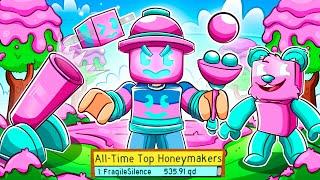 The Rise Of The Top 1 Honeymaker & BEST White Hive FragileSilence 535QD Honey (Bee Swarm Simulator)