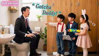 CEO Had Just Refused To Marry Girl,Next Second!When 3 Kids Burst Into Toilet Shouting:Gotcha, Daddy!