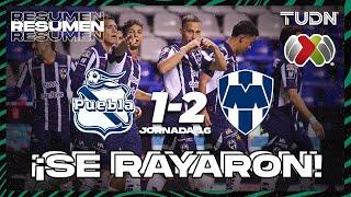 HIGHLIGHTS | Puebla 1-2 Monterrey | Liga Mx -AP2024 - J16 | TUDN