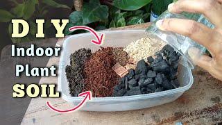 DIY Soil Mix for Indoor Plants// Potting Mix for Indoor Plants