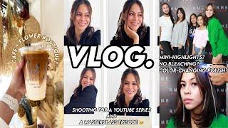 VLOG • Shooting For A Youtube Series, Masterclass, Rock Flower Cafe, Self-shoot, etc. ‍️