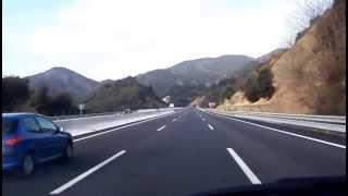 Fahrt in Spanien von Figueres über Lleida nach Tortosa