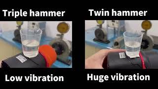 Air impact wrench Comparison,triple hammer mechanism VS  twin hammer mechanism