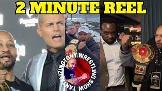 TANTALIZING TONY WRESTLING: FAMOUS INTERVIEWS & FAN REACTIONS 2-MINUTE REEL