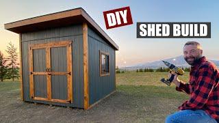 The EASY Way to Build a Lean-to Style Shed