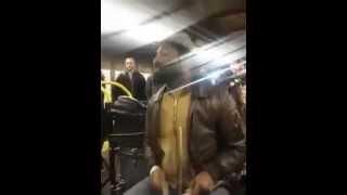 Mr. Reed inspires entire Subway to Sing