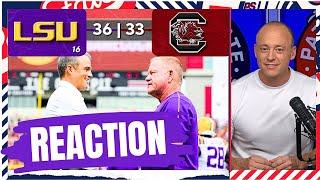 LSU STUNS South Carolina - Josh Pate Rapid Reaction